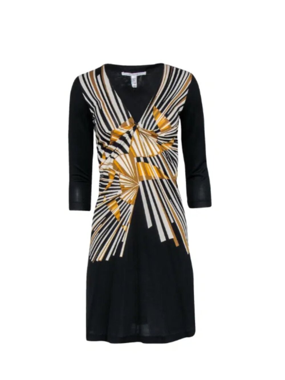 Diane Von Furstenberg Sundial Explosion Silk Dress